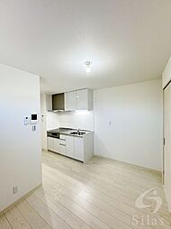 JR福知山線 猪名寺駅 徒歩4分の賃貸アパート 1階1DKのリビング/ダイニング