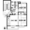 東急市が尾ドエリングD棟5階7.4万円