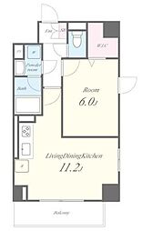 Ｎｏａｈｓ Ａｒｋ 4階1LDKの間取り
