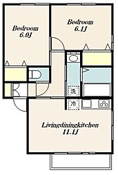 ルミエール B 2階/201