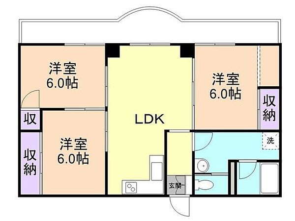 同じ建物の物件間取り写真 - ID:230029108867