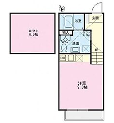 コンフォルト中山 ワンルームの間取図画像