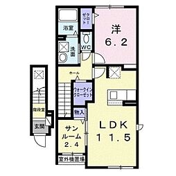 ドミール　トキワ 2階/203