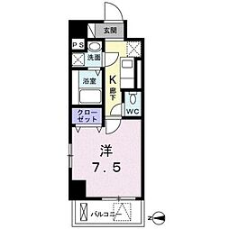 間取図画像 1K