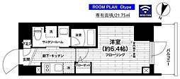 ステージファースト千葉中央 1Kの間取図画像