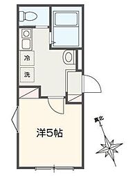 Boneca岩槻 1Kの間取図画像