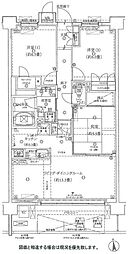 レーベンハイム光が丘公園 6階3LDKの間取り