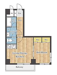 レイハウス橋本 2階/201