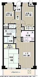 JR総武線 西荻窪駅 徒歩8分の賃貸マンション 3階3LDKの間取り