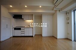 JR山手線 品川駅 徒歩8分の賃貸マンション 17階1LDKのリビング/ダイニング