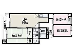 エルムガーデン 3LDKの間取図画像