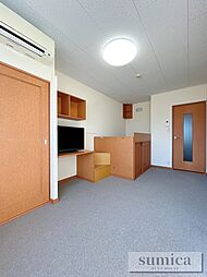 水間鉄道 水間観音駅 徒歩11分の賃貸アパート 2階1Kのリビング/ダイニング