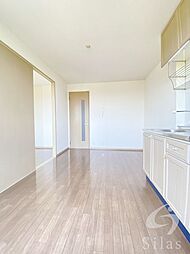 クレスト羽曳野II　Ｂ棟 1階3DKのリビング/ダイニング