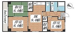 間取図画像 3DK