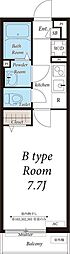 リブリ・さがみはら 1Kの間取図画像