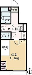 間取図画像 1K