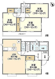 Kolet八王子恩方 1階4LDKの間取り