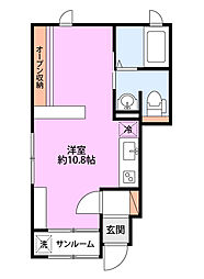 間取図画像 ワンルーム