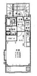 アールヴィラージュ 1Kの間取図画像