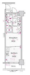 間取図画像 1DK