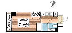 メゾン・ド・ヴィレ本駒込 1Kの間取図画像