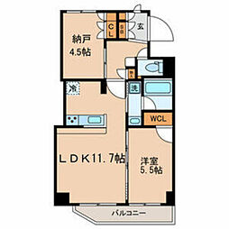 高円寺KYテラス 1SLDKの間取図画像