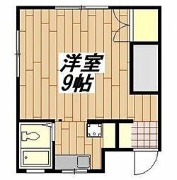 パーク横浜 ワンルームの間取図画像