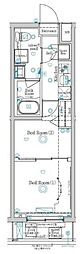 Raffistar練馬春日町 2Kの間取図画像