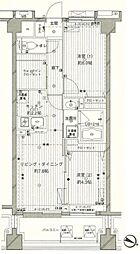 COSMOSREID西馬込 2LDKの間取図画像