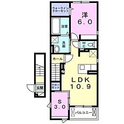ル・シエル　クレール 2階