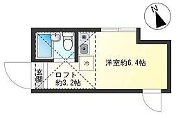 myplanJ ワンルームの間取図画像