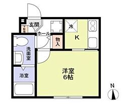 ルミエール メゾン 南阿佐ヶ谷 1Kの間取図画像