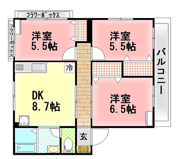 画像2:間取図