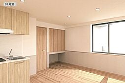 ＥＷレジデンス東新宿 4階ワンルームのリビング/ダイニング