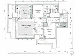 パークシティ中野ザ タワー ブリーズ ブリーズ 3LDKの間取図画像
