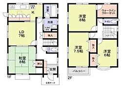 相模原市南区上鶴間1丁目貸家
