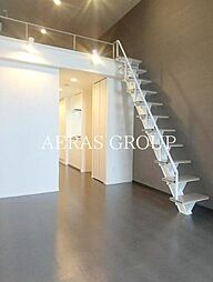 パークフラッツ中目黒 7階ワンルームのリビング/ダイニング