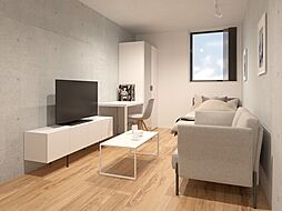 フレア代々木 202 2階1Kのリビング/ダイニング