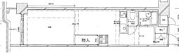 盛ハイツ 1DKの間取図画像