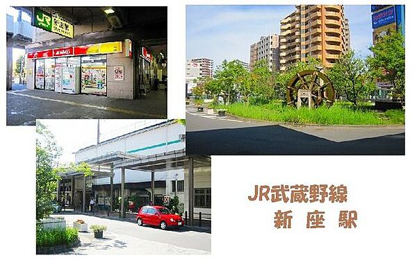 画像6:ＪＲ武蔵野線『新座駅』より徒歩18分です。