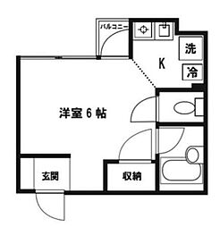 間取図画像 ワンルーム