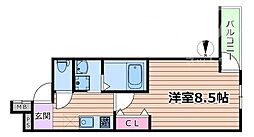 JR片町線(学研都市線) 徳庵駅 徒歩7分の賃貸アパート