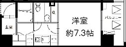 Bris登戸 1Kの間取図画像