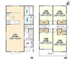 Kolet岩槻#10 1階4LDKの間取り