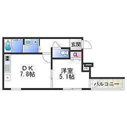 フジパレス今川駅東I番館 2階