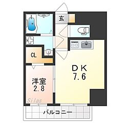 間取図画像 1DK
