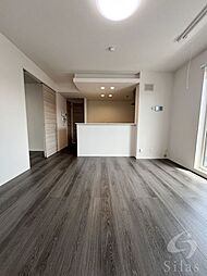 南海高野線 中百舌鳥駅 徒歩7分の賃貸アパート 1階2LDKのリビング/ダイニング