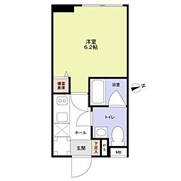 VISTA SHIN‐KOENJI.S 1Kの間取図画像
