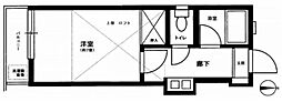 メゾン・ド・ノア 1Kの間取図画像