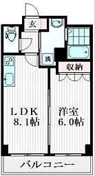 Metzger 1LDKの間取図画像